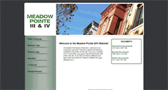 Desktop Screenshot of mymeadowpointehoa.com
